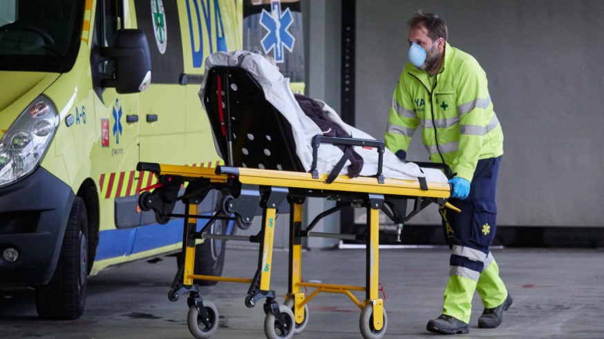 Un traslado en ambulancia