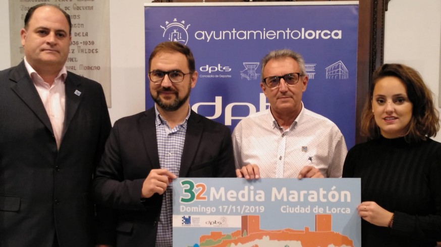 Más 500 corredores competirán en la edición 32 de la Media Maratón "Ciudad de Lorca"