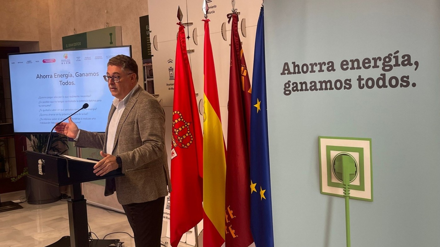 El ayuntamiento de Murcia asesora sobre ahorro energético mediante una web municipal