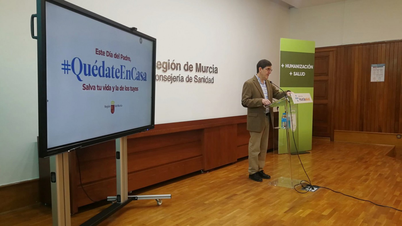 Manuel Villegas durante su comparecencia