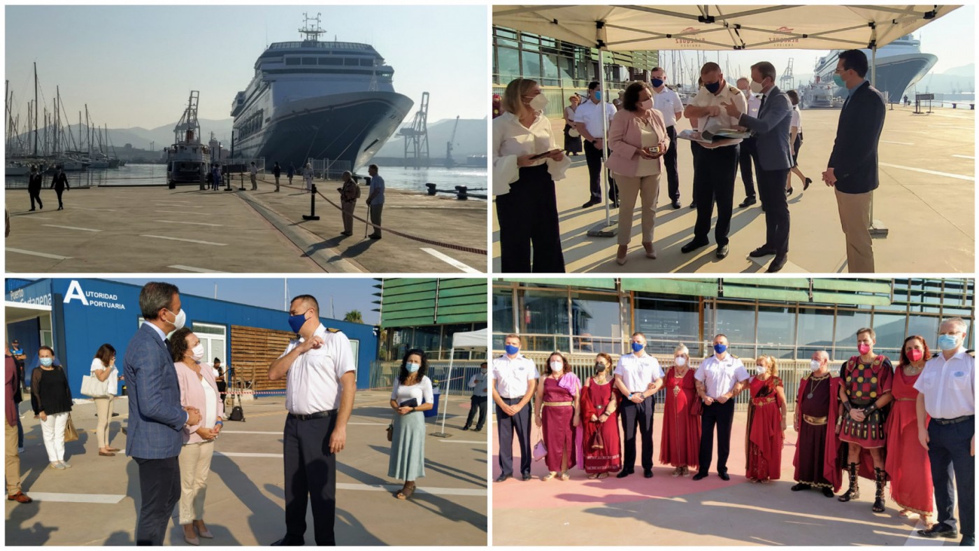 Primera visita del crucero Bolette a Cartagena. ORM