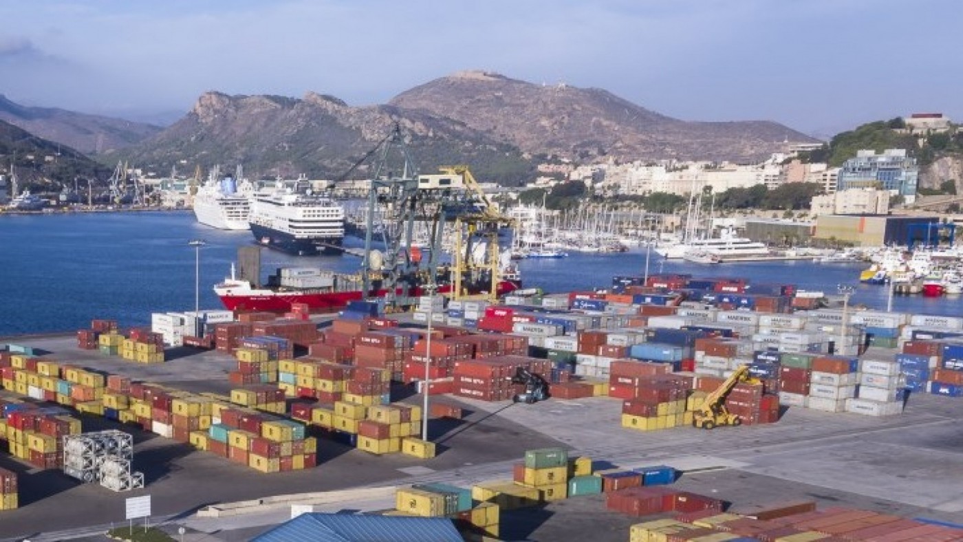 El tráfico del Puerto de Cartagena registra un aumento del 14%