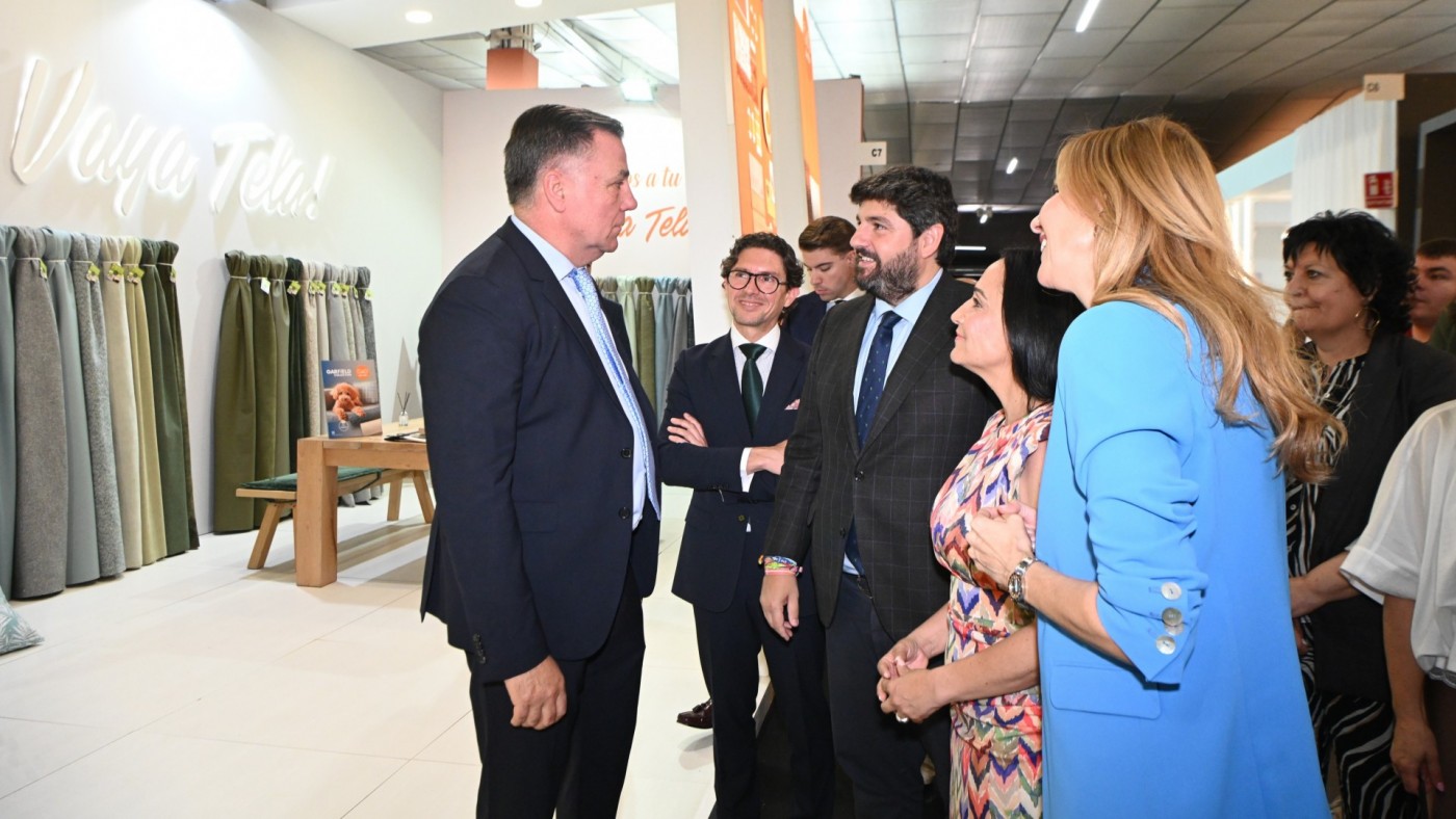 Arranca la feria del Mueble de Yecla con más de 80 expositores y la visita de delegaciones de 13 países