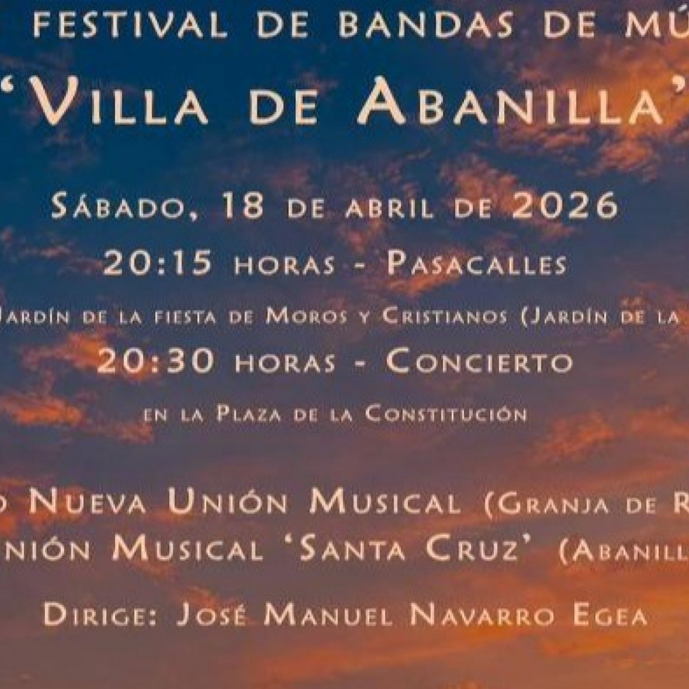 EL MIRADOR T06C157 A bombo y platillo.  XIII FESTIVAL DE BANDAS VILLA DE ABANILLA (17/04/2026) episode artwork