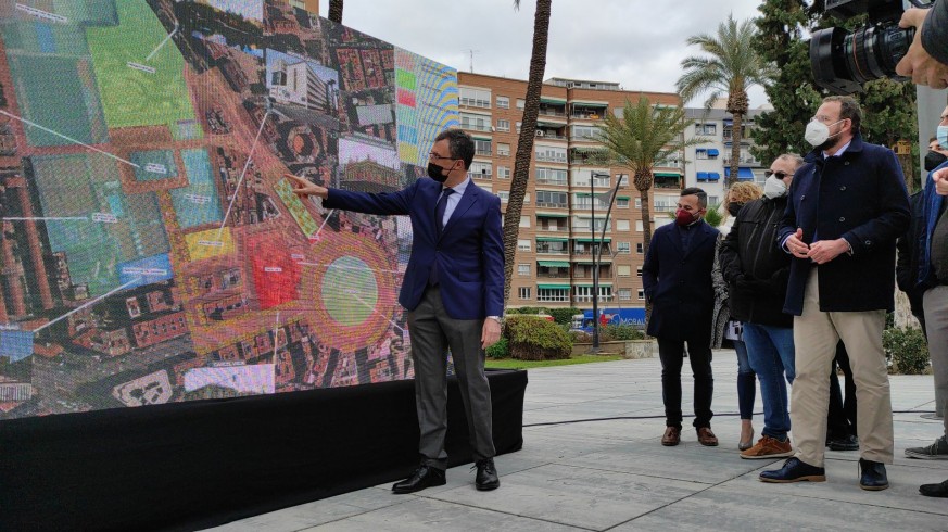 Ballesta plantea la creación en Murcia de un túnel para el tráfico rodado en La Redonda