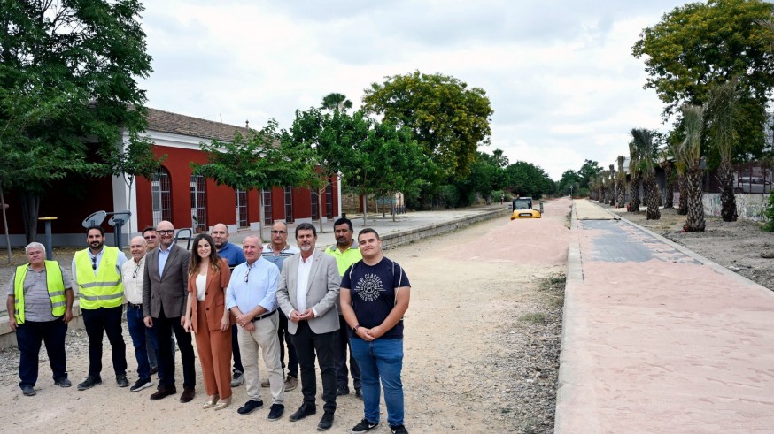 La ampliación de la Vía Verde de Murcia estará lista a finales de septiembre