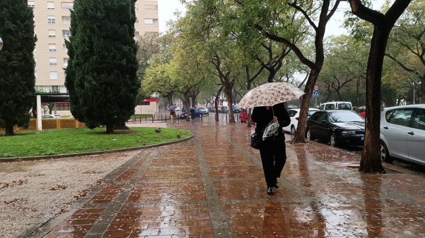 Semana de lluvia en la Región de Murcia