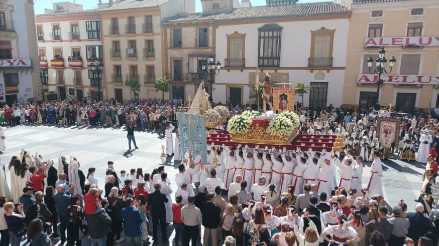 Lorca. Esplendoroso Domingo de Resurrección