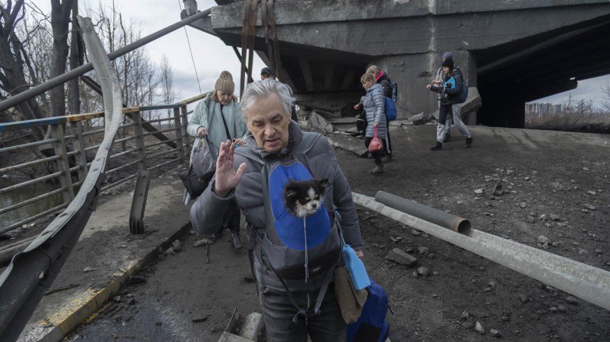 Ucrania anuncia acuerdos para la apertura de siete corredores humanitarios durante este martes