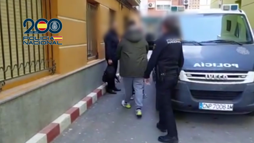 Detenido en Cartagena el autor de un disparo en la pierna por un conflicto relacionado con un vehículo