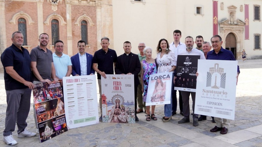 La Feria Chica de Lorca se celebrará del 30 de agosto al 8 de septiembre con Santos Campoy como pregonero y el concierto estelar de Merche