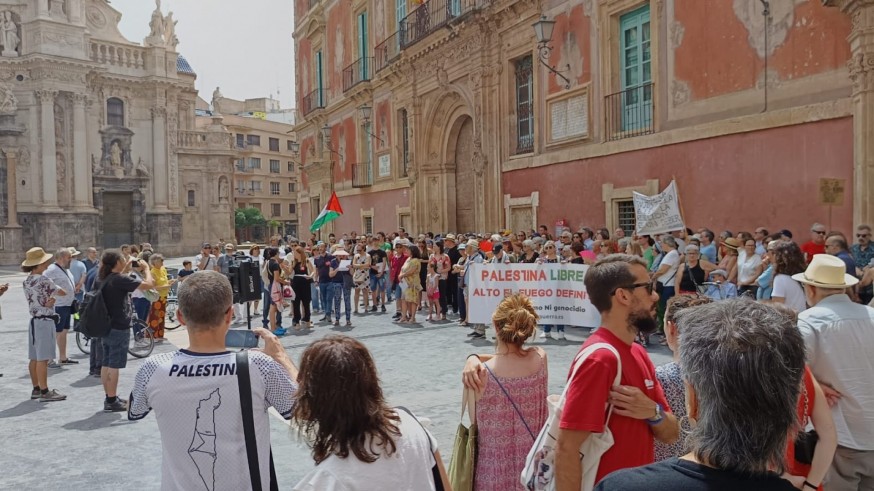 83 activistas guardan ayuno durante 14 días para pedir el alto el fuego definitivo en la Franja