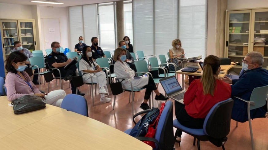 Reunión técnica sobre la COVID-19 en Torre Pacheco