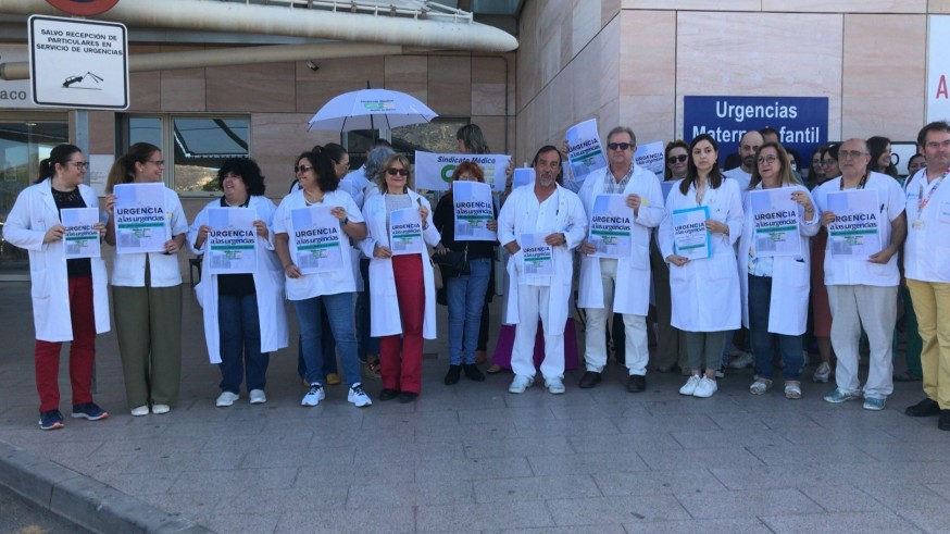 Nueva protesta en Cartagena por la falta de médicos de Urgencias