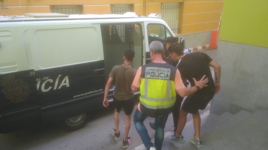Pasan a disposición judicial cuatro de los seis detenidos por participar en una reyerta contra la Policía en Cartagena