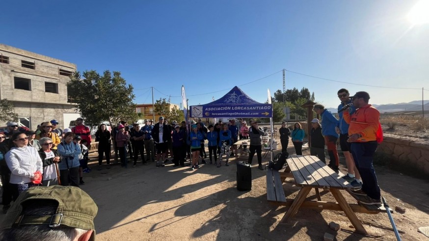 120 personas en la primera ruta guiada en las pedanías de Lorca