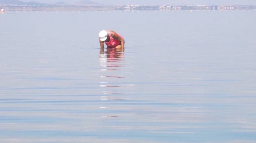 El buen estado del Mar Menor está haciendo que resista ante la ola de calor