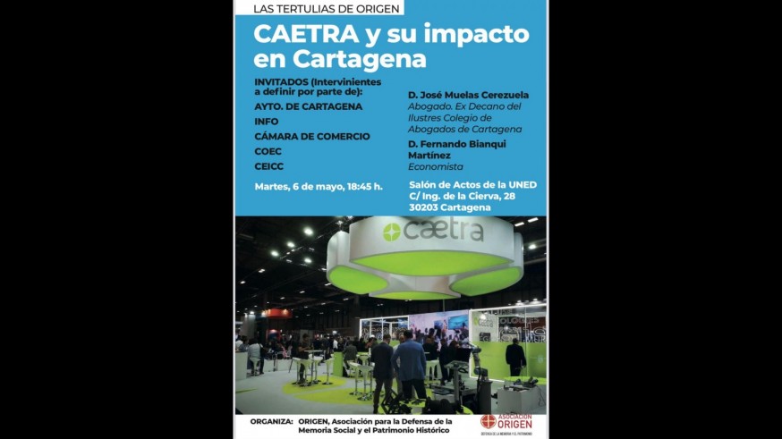 Tertulia sobre el impacto de Caetra en Cartagena