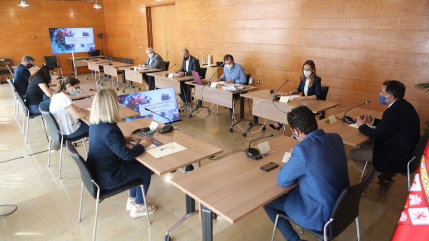 Comité covid de urgencia en Murcia