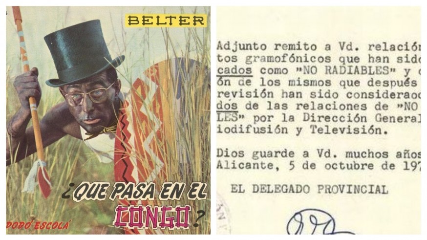 Me declaro en rebeldía: Canciones "no radiables" por orden de la censura española