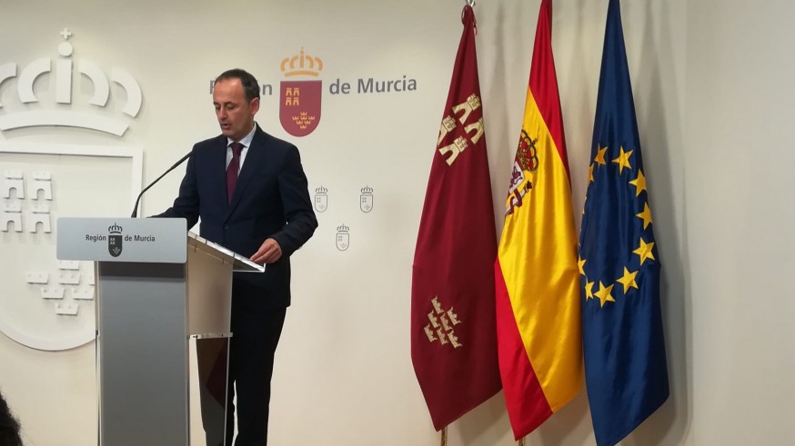 Javier Celdrán, consejero de Presidencia y Hacienda