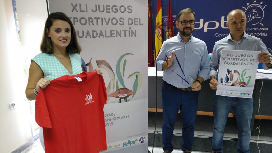 Presentación de los XLI Juegos Deportivos del Guadalentín. Foto: Alfonso Martínez