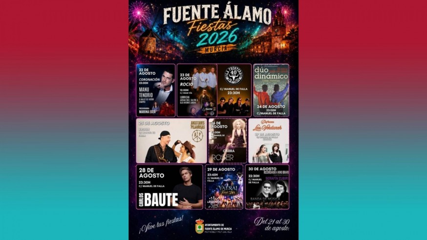 Fuente Álamo acoge a todos durante sus fiestas