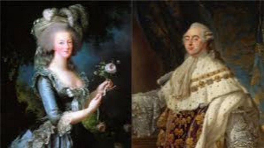 María Antonieta y Luis XVI, reyes de Francia