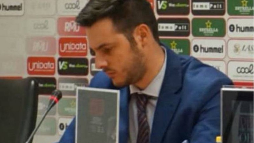 Nacho Martínez Abarca durante una rueda de prensa