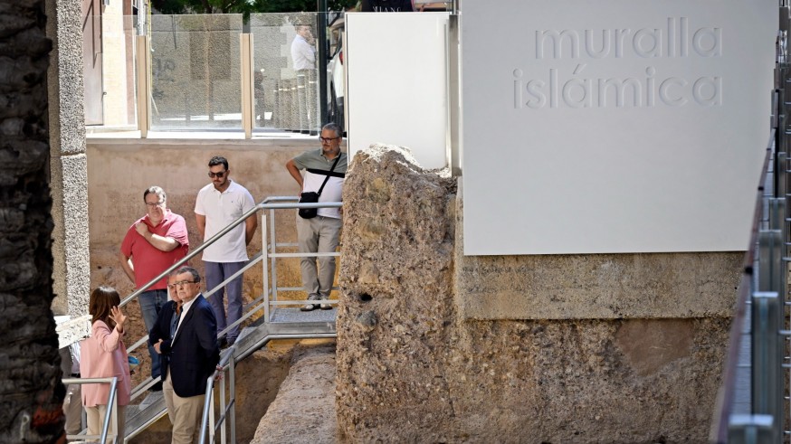 Murcia abre al público un nuevo tramo de la Muralla de Sagasta como sede del Festival Tres Culturas