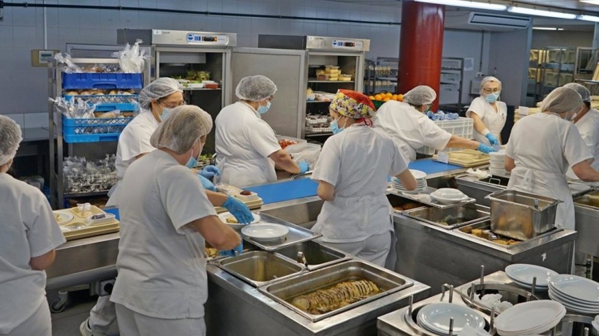 Cena de Nochebuena en los hospitales con menús especiales para pacientes y acompañantes