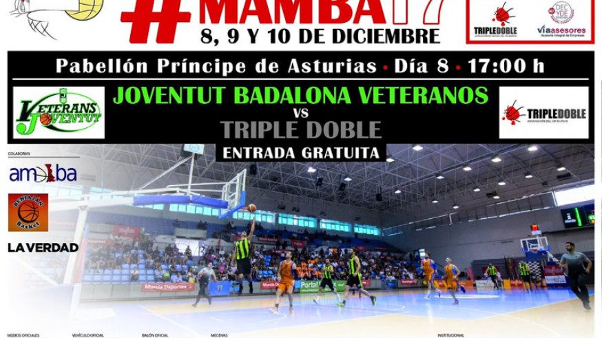 MAMBA 17, torneo internacional de baloncesto para veteranos en Murcia