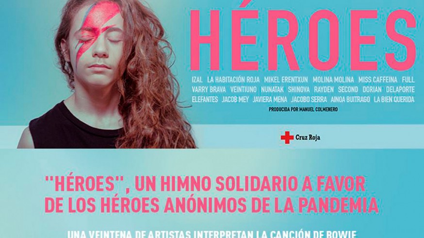 MÚSICA DE CONTRABANDO. "Héroes" , un himno solidario con la participación de una veintena de artistas (Second, Jacobo Serra, Nunatak, Varry Brava...)