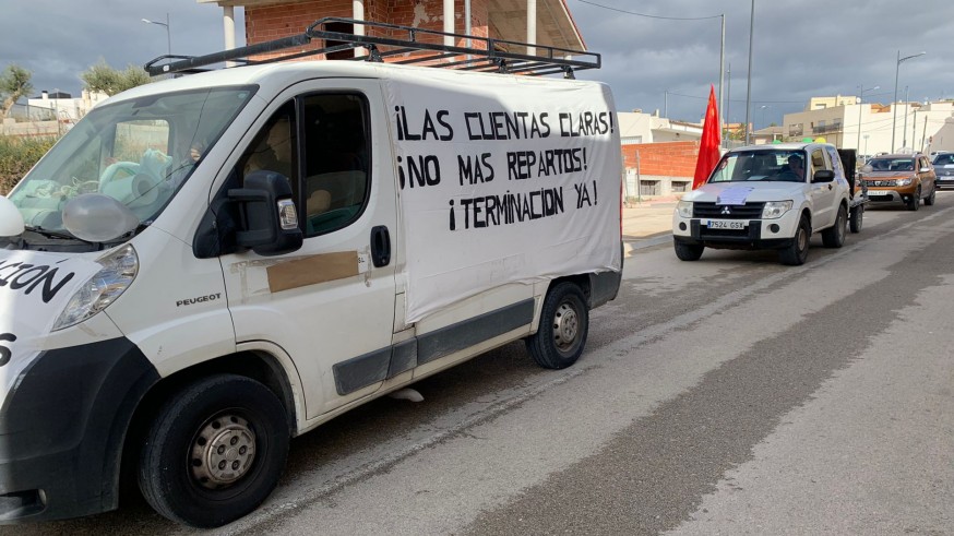 Protesta en La Algaida