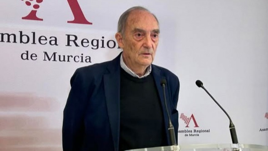 Fuentes Zorita pide unidad política en la Asamblea para defender los intereses hídricos de Murcia