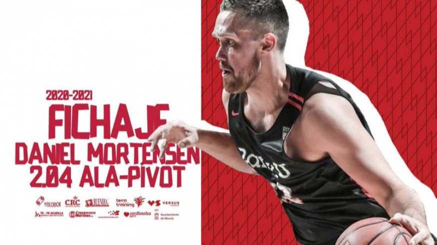 El Real Murcia Baloncesto ha fichado al ala pívot danés Daniel Mortensen