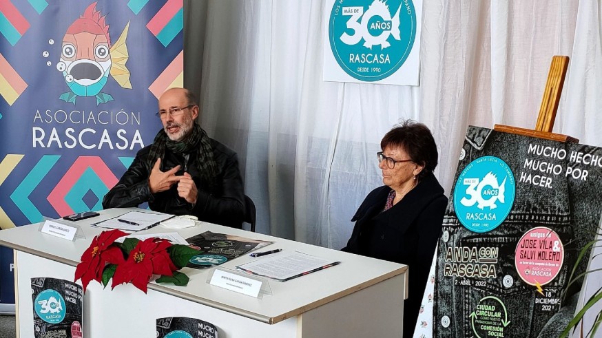 Presentación de los actos del 30 aniversario de la asociación Rascasa