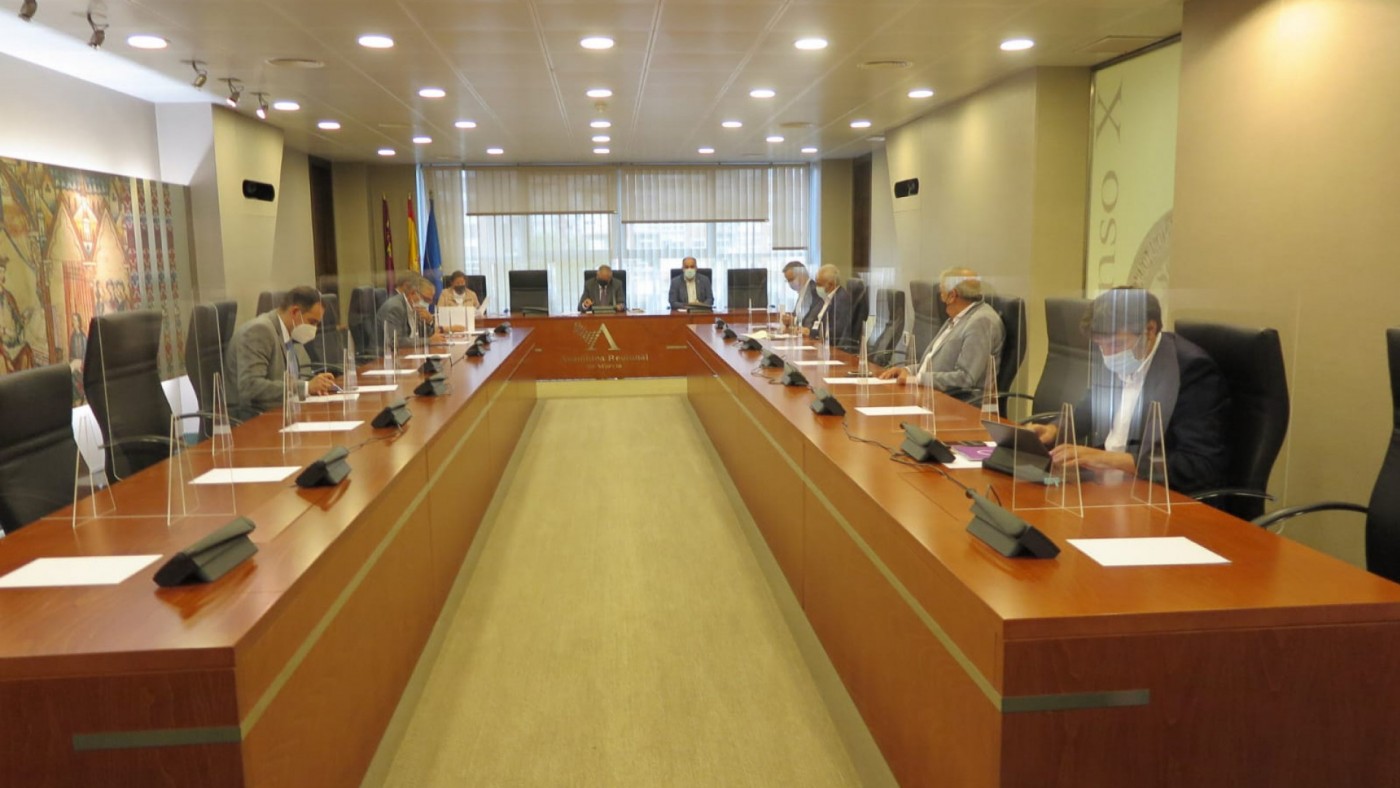 Reunión de la Junta de Portavoces en la Asamblea este martes