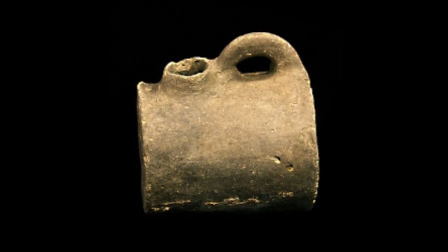 Una de las piezas que se encuentran en el Museo Arqueológico de Murcia