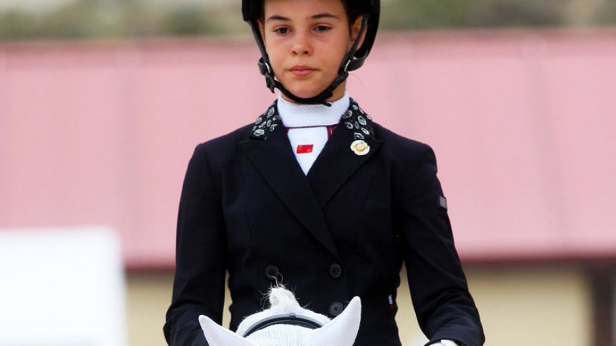 Patricia Rodríguez, en competición (foto: Ayto. Las Torres)