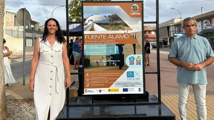 La exposición de la Red de Senderos Campoder llega a Fuente Álamo
