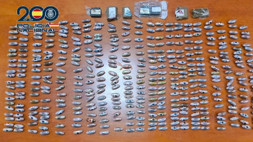 Detenido un hombre por allanar una vivienda en la pedanía murciana de Los Dolores con casi cinco kilos de hachís