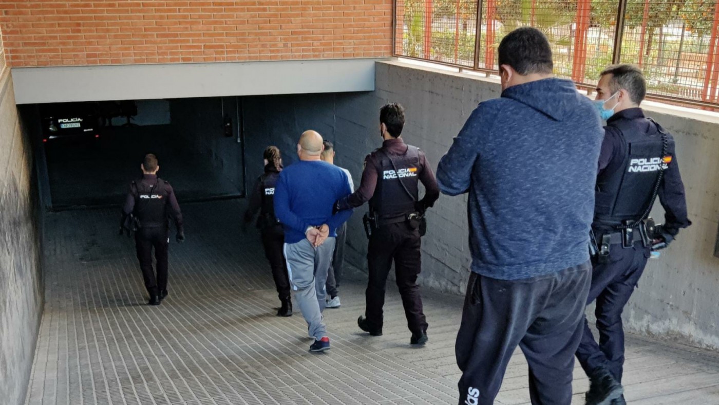 El conductor de ambulancia y la Policía logran frustrar un secuestro por deudas en Murcia