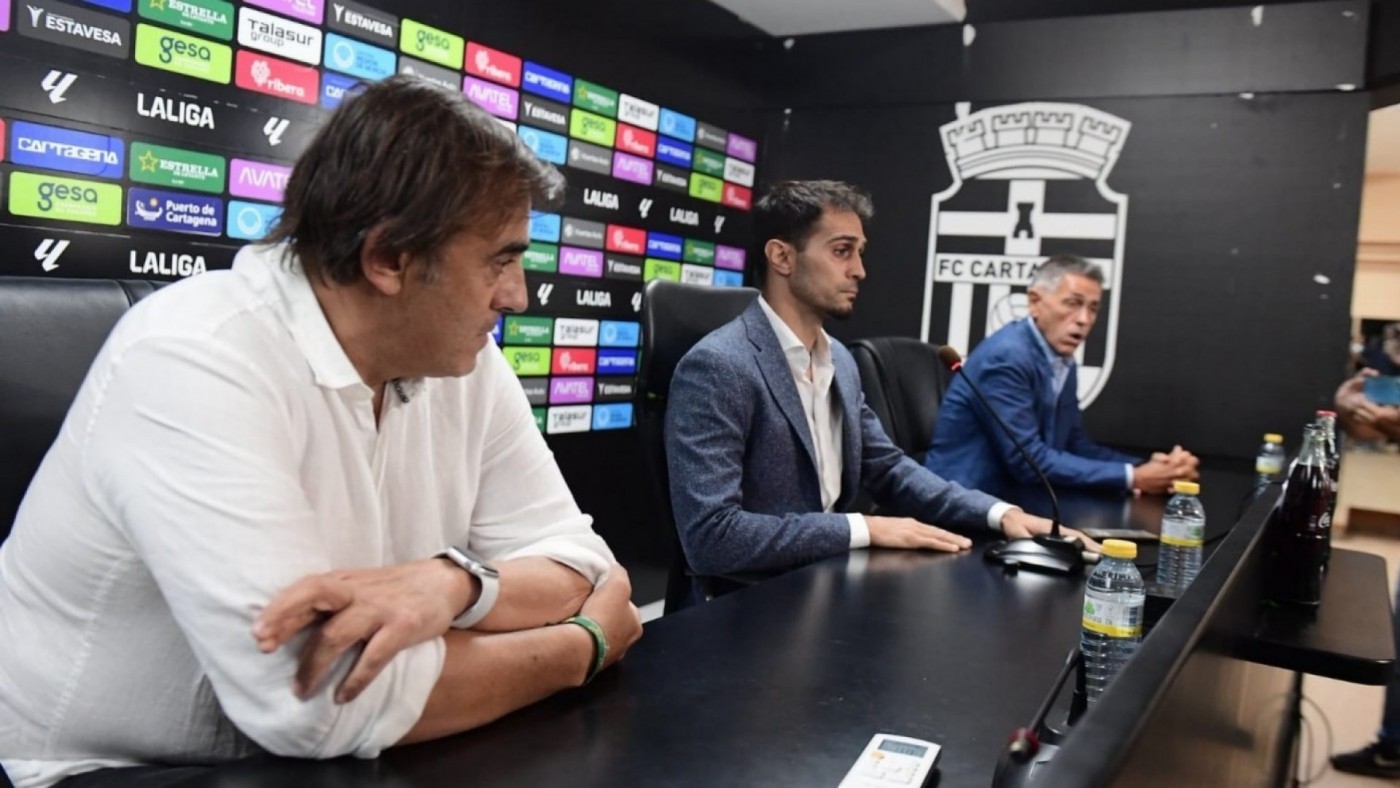 El Cartagena vuelve a tener los derechos federativos bloqueados