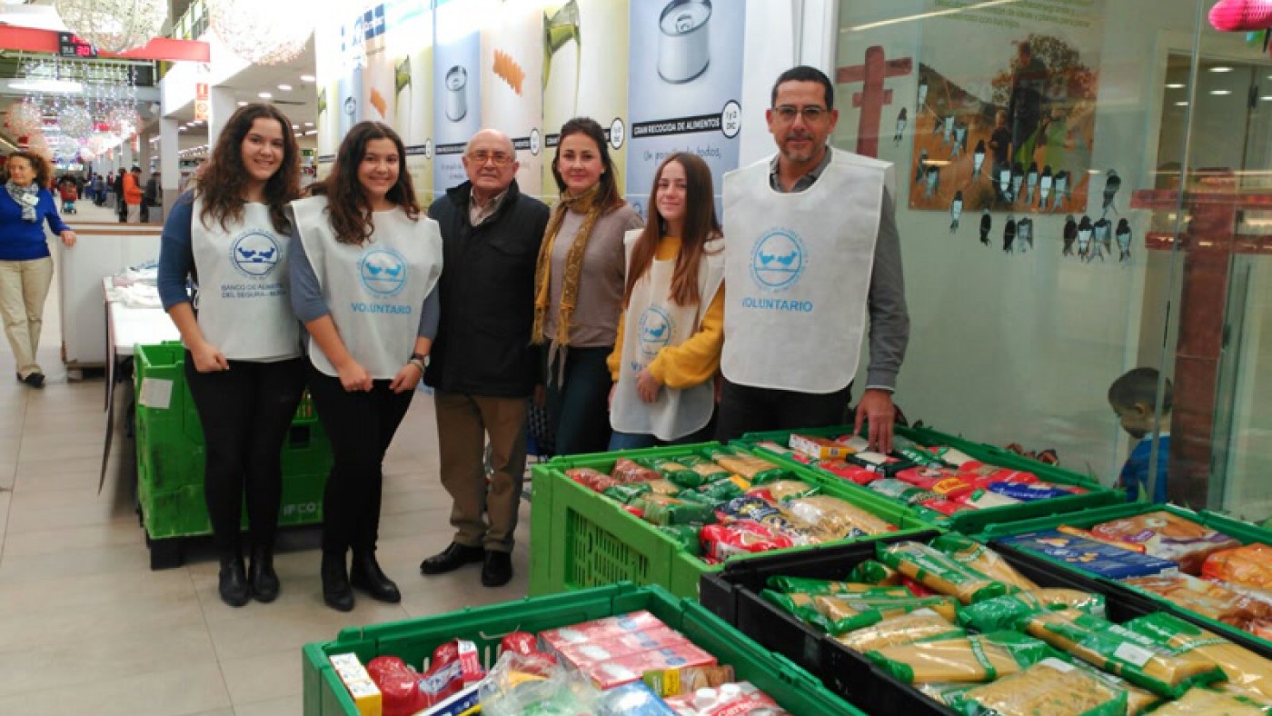 Satisfacción en el Banco de Alimentos por la respuesta ciudadana en su campaña de Navidad