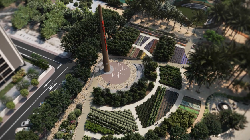El Parque Metropolitano Oeste tendrá un lago, 8 fuentes y dejará a la vista la acequia Almohajar