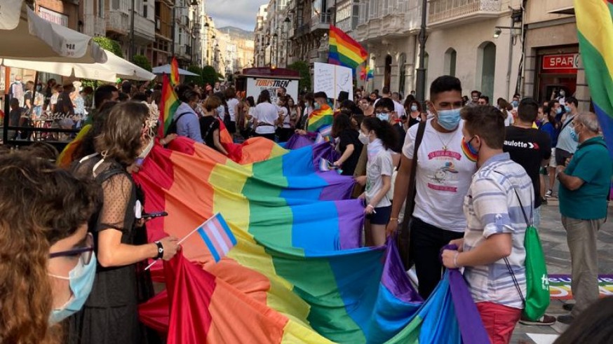 Desfile del Orgullo LGTB en Cartagena. Foto: Galactyco
