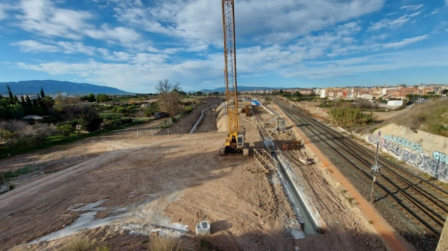 Las obras del Corredor Mediterráneo mejoran respecto a 2024