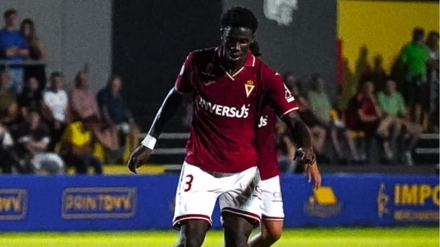 Usseyn Diao, novedad en la convocatoria del Real Murcia para Torremolinos