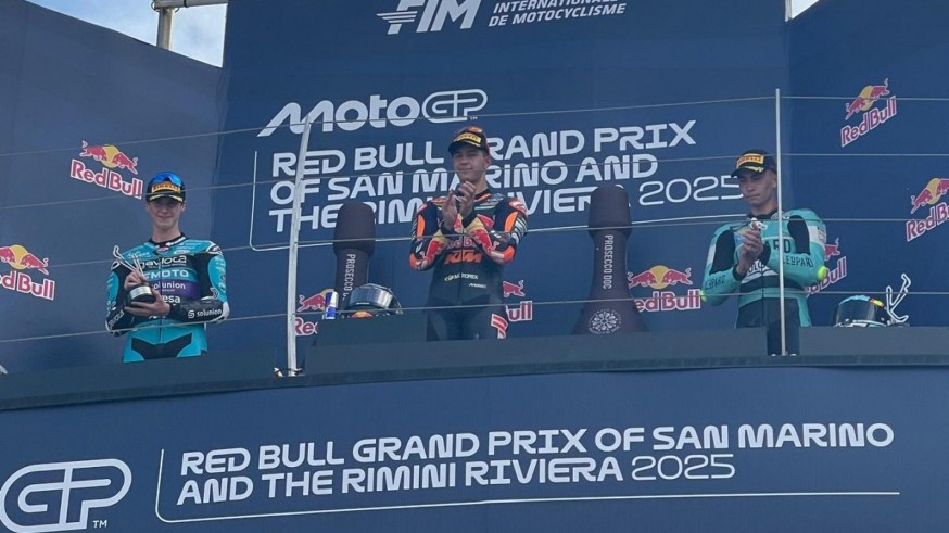 Quiles roza la victoria en Misano mientras que Carpe fue décimo